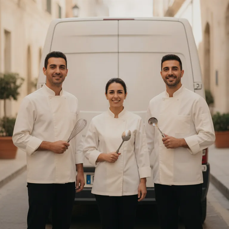 Catering di Lusso team a Aprilia